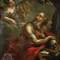 Southern Germany, c. 1700. The Penitent St Jerome and the Angel. 