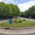 Rond-point à Lognes
