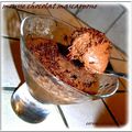 MOUSSE CHOCOLAT AU MASCARPONE