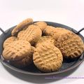 Cookies au beurre de cacahuètes en 3 ingrédients seulement