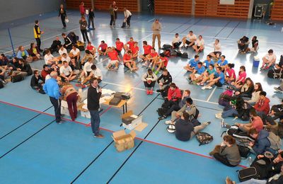1er challenge de Badminton le 01/04/15 à Roubaix