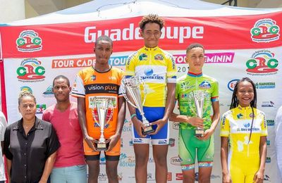 Emmanuel Houcou remporte le tour cycliste cadet 2018 de la Guadeloupe 