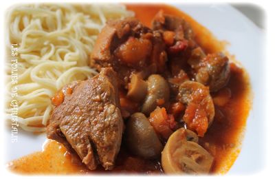 Veau Marengo ( Cookéo)