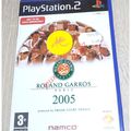 Jeu Playstation 2 Roland Garros 2005