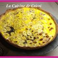 Tarte chocolat et bananes