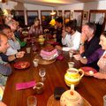 Ambiance Célestes au repas du soir