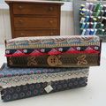 Rangements pour mes jolis cadeaux QUILTMANIA.....