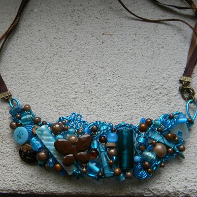 Collier plastron "le majestic"