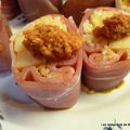 MAKIS JAMBON FUMÉ PROVOLONE ET PESTO ROUGE