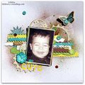 Page "So Cute" - Guest designer pour ScrapFriends.