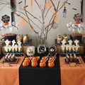 SWEET TABLE- DECORATIONS POUR TABLE GOURMANDE HALLOWEEN