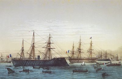 Le 31 octobre 1875, le Magenta explose avec son trésor dans la rade de Toulon