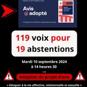 ALERTE, séance plénière CESE : passer de l'obligation à l'application... - Parents En Colère