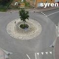Rond-point à Syren (Grand Duché du Luxembourg)