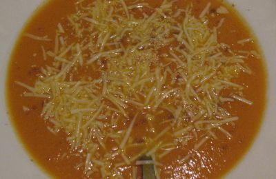 soupe du dimanche soir : carottes