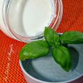 Yaourts citron basilic