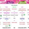 MENUS DE LA SEMAINE