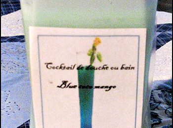 Huile de douche façon cocktail "Curaçao Coco Mango"