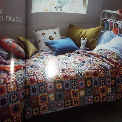 couvre-lit en granny........terminé