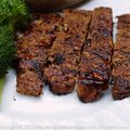 Ribs de Seitan BBQ à la thai