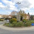 Rond-point à Gréasque