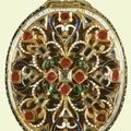 Locket with hair of Charles I. c.1620