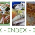 Index recettes