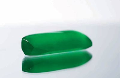 A Jadeite and Diamond Pendant