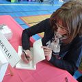 SALON DU LIVRE DE JARCIEU DANS L'ISERE CET APRES MIDI...