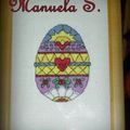 L'oeuf coloré de Manuela, 127e inscrite
