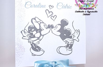 Faire Part Mariage disney