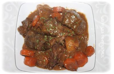 Mijoté de biche aux carottes
