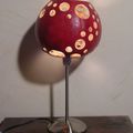 Lampe en calebasse "La Red" n°3