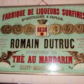 Carton absinthe ROMAIN  DUTRUC