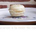 Macaron à la noix de coco