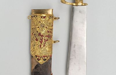 Hunting Cleaver (Waidpraxe) of Ernst August II Konstantin, Duke of Saxe-Weimar-Eisenach