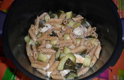 One pot poulet-courgettes-boursin au Cookeo