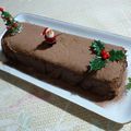 BÛCHE DE NOËL SANS CUISSON DE Laurent MARIOTTE