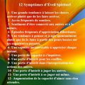 Les 12 signes d'éveil