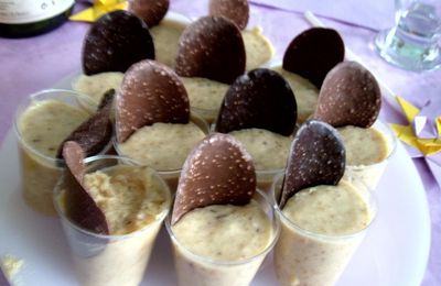 mousse au chocolat blanc-noix de coco