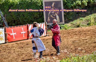  1025 Accord entre Guillaume Duc d'Aquitaine et Hugues Chiliarque de Lusignan