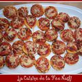 Feuilletés apéritif façon mini-pizzas