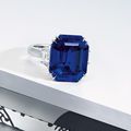 A Very Fine Sapphire and Diamond Ring
