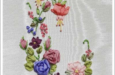 broderie au ruban + un free pour vous !