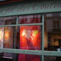 Vitrine de fêtes chez Au Fil Des Couleurs!