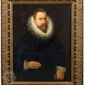 Frans Pourbus (attr.). Portrait of a Nobelman, aged 44. Dated 1590. 