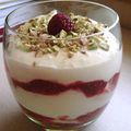 Tiramisu aux framboises