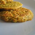 Galette de lentilles corail au Curcuma ( avec lentilles crues) 