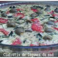 Clafoutis de légumes du sud