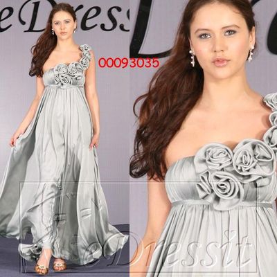 eDressit Robe de Bal/Soirée/Mariage/Grise longue 00093035
